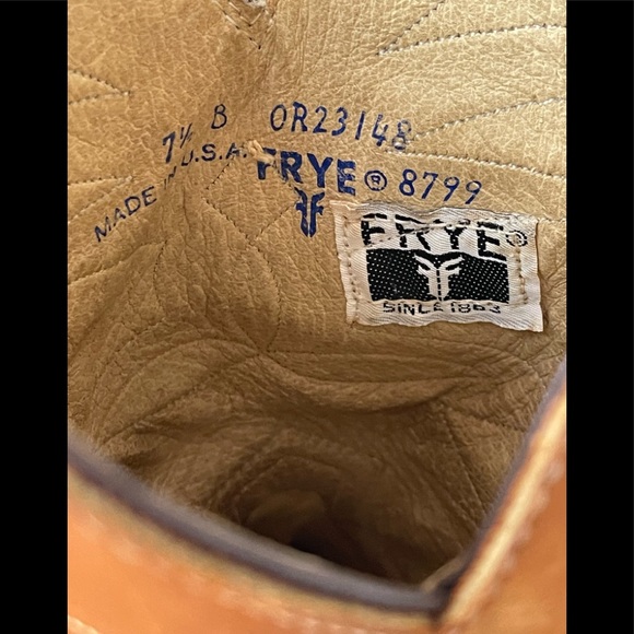 Vintage Frye heeled boots - Picture 9 of 9